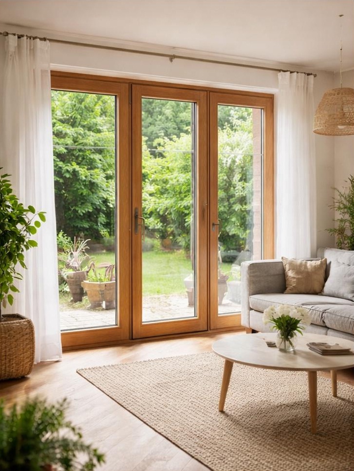 Châssis bois sur mesure à Bruxelles avec finition haut de gamme