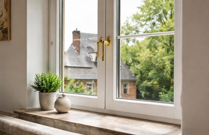 Fenêtres bois design à Bruxelles pour habitation élégante